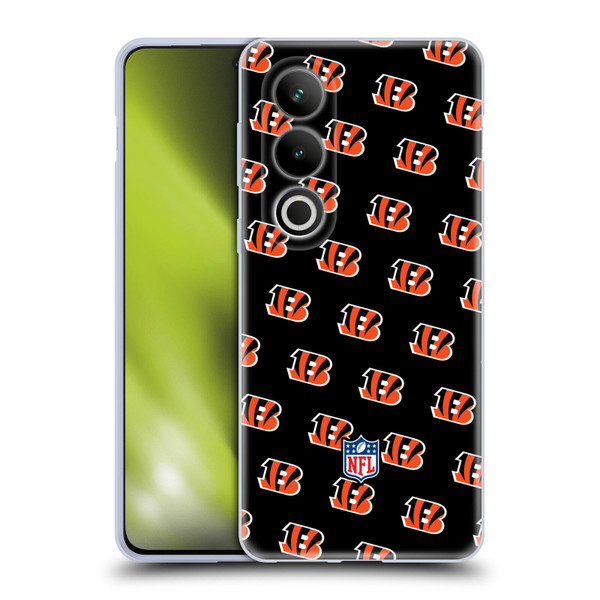 NFL Cincinnati Bengals Artwork Patterns Soft Gel Case for OPPO OnePlus Ace 3V 5G