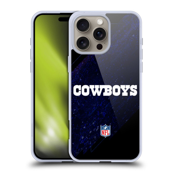 NFL Dallas Cowboys Logo Blur Soft Gel Case for Apple iPhone 16 Pro Max