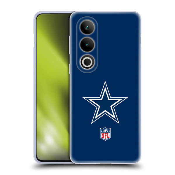 NFL Dallas Cowboys Logo Plain Soft Gel Case for OPPO OnePlus Ace 3V 5G