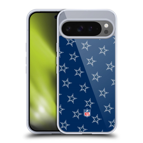 NFL Dallas Cowboys Artwork Patterns Soft Gel Case for Google Pixel 9 Pro XL