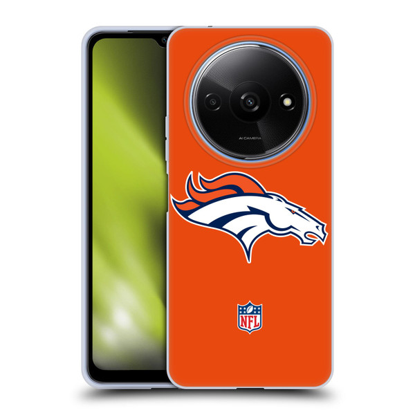 NFL Denver Broncos Logo Plain Soft Gel Case for Xiaomi Redmi A3
