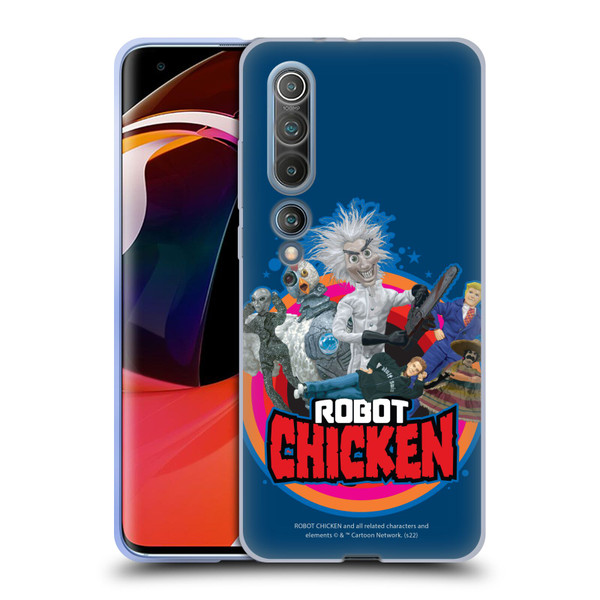 Robot Chicken Graphics Characters Soft Gel Case for Xiaomi Mi 10 5G / Mi 10 Pro 5G