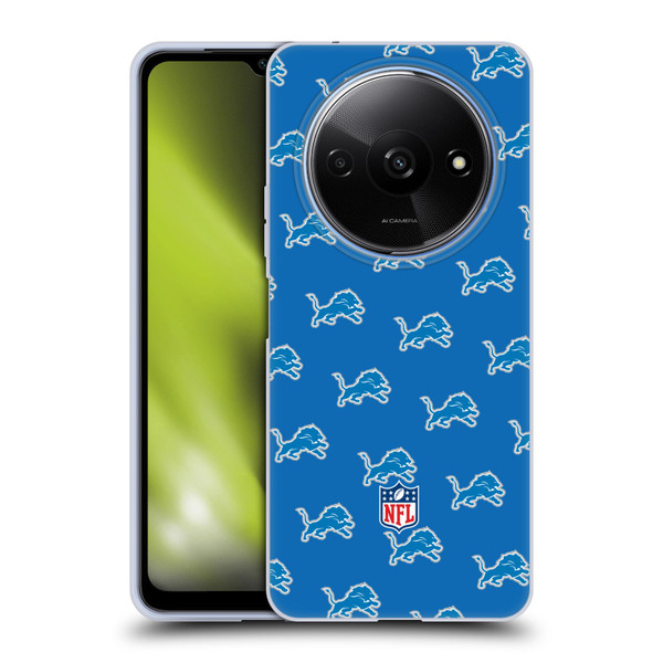 NFL Detroit Lions Artwork Patterns Soft Gel Case for Xiaomi Redmi A3