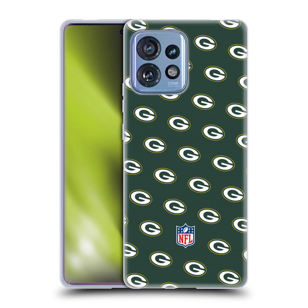 NFL Green Bay Packers Artwork Patterns Soft Gel Case for Motorola Moto Edge 40 Pro