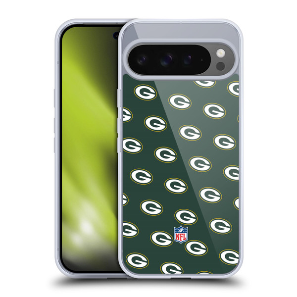 NFL Green Bay Packers Artwork Patterns Soft Gel Case for Google Pixel 9 Pro XL