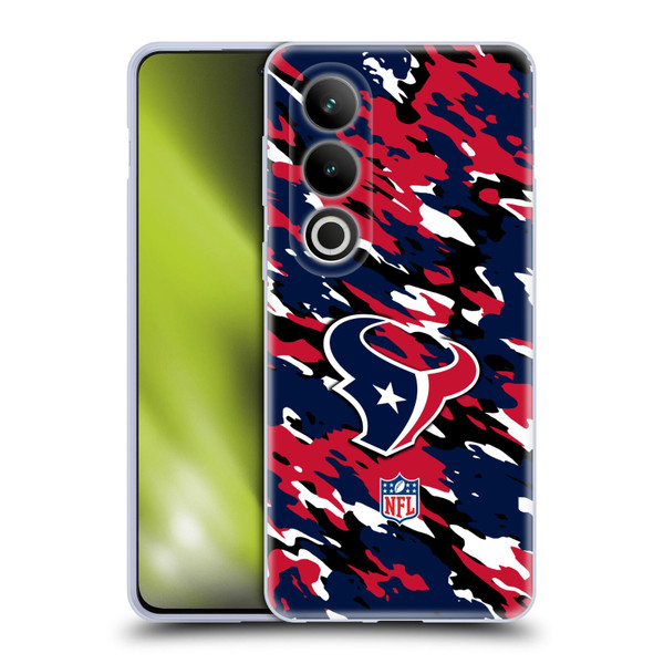 NFL Houston Texans Logo Camou Soft Gel Case for OPPO OnePlus Ace 3V 5G