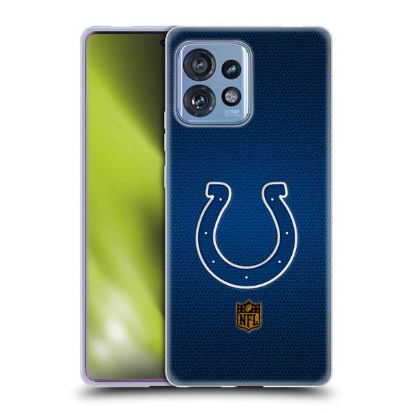 NFL Indianapolis Colts Logo Football Soft Gel Case for Motorola Moto Edge 40 Pro