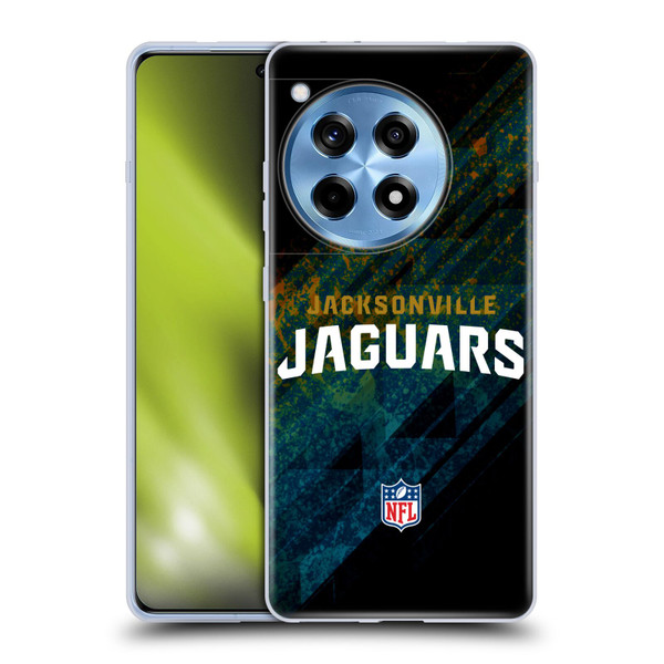 NFL Jacksonville Jaguars Logo Blur Soft Gel Case for OPPO OnePlus Ace 3 5G