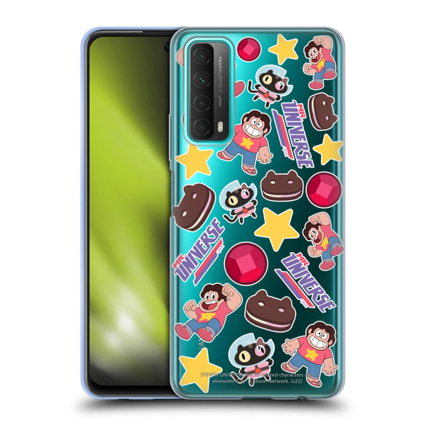 Steven Universe Graphics Icons Soft Gel Case for Huawei P Smart (2021)