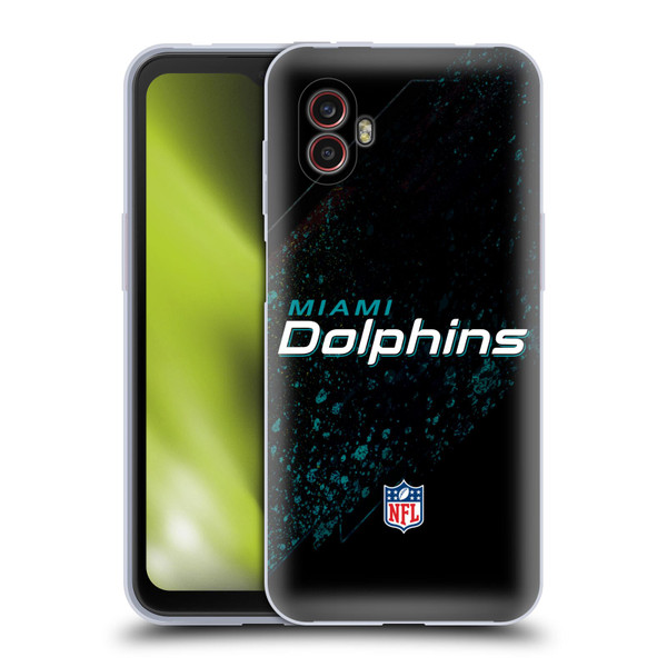 NFL Miami Dolphins Logo Blur Soft Gel Case for Samsung Galaxy Xcover6 Pro/Pro2