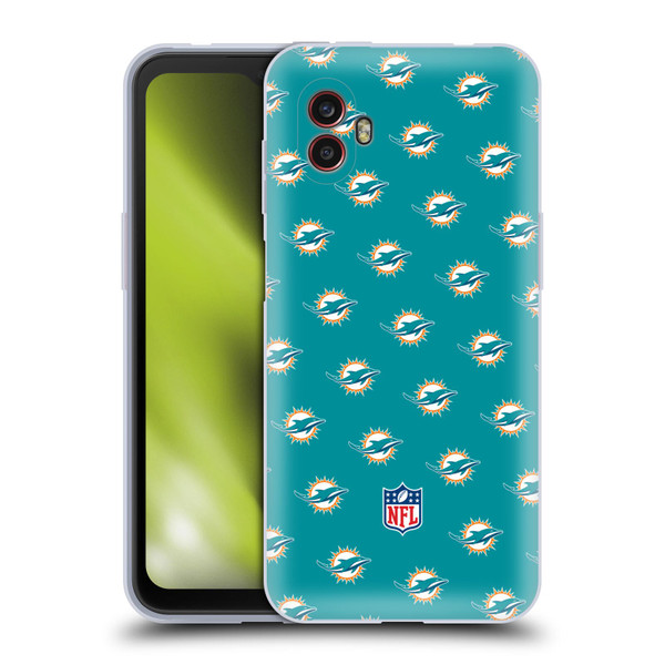 NFL Miami Dolphins Artwork Patterns Soft Gel Case for Samsung Galaxy Xcover6 Pro/Pro2
