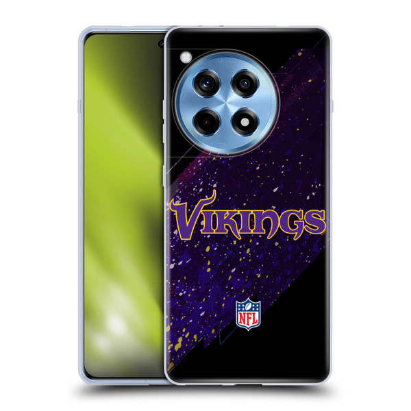 NFL Minnesota Vikings Logo Blur Soft Gel Case for OPPO OnePlus Ace 3 5G