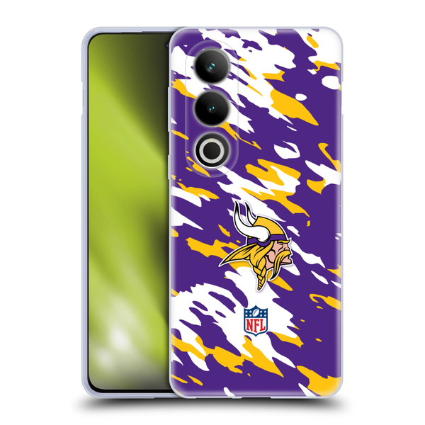 NFL Minnesota Vikings Logo Camou Soft Gel Case for OPPO OnePlus Ace 3V 5G