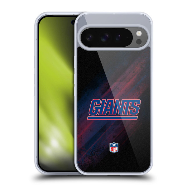 NFL New York Giants Logo Blur Soft Gel Case for Google Pixel 9 Pro XL