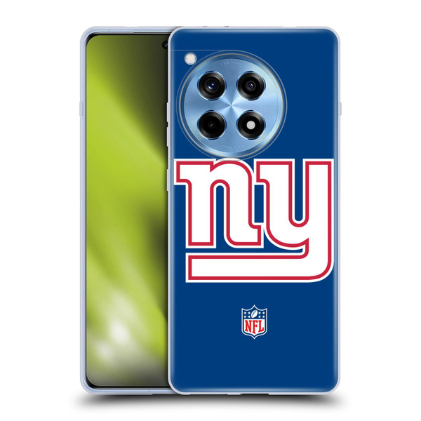NFL New York Giants Logo Plain Soft Gel Case for OPPO OnePlus Ace 3 5G
