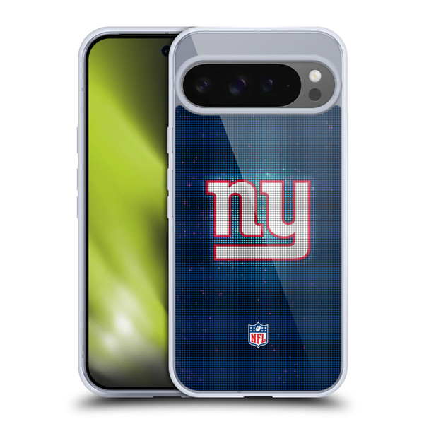 NFL New York Giants Artwork LED Soft Gel Case for Google Pixel 9 Pro XL