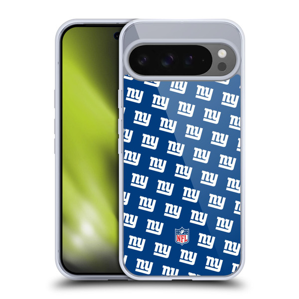 NFL New York Giants Artwork Patterns Soft Gel Case for Google Pixel 9 Pro XL