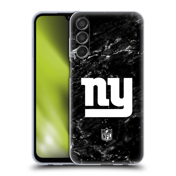 NFL New York Giants Artwork Marble Soft Gel Case for Samsung Galaxy M15/F15 5G