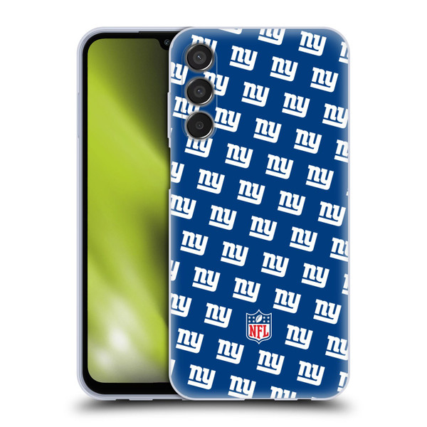 NFL New York Giants Artwork Patterns Soft Gel Case for Samsung Galaxy M15/F15 5G