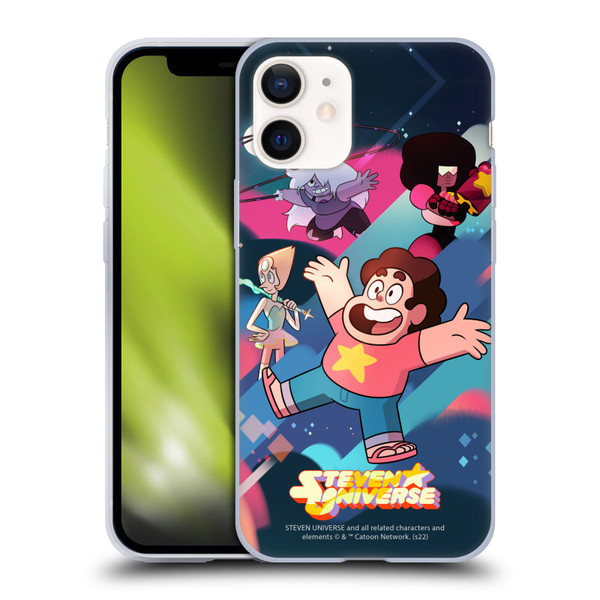 Steven Universe Graphics Characters Soft Gel Case for Apple iPhone 12 Mini