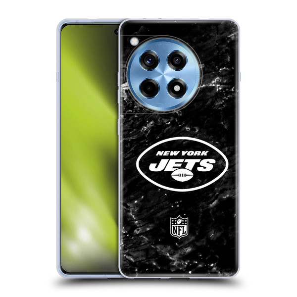 NFL New York Jets Artwork Marble Soft Gel Case for OPPO OnePlus Ace 3 5G