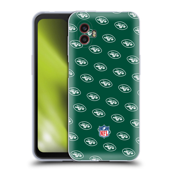 NFL New York Jets Artwork Patterns Soft Gel Case for Samsung Galaxy Xcover6 Pro/Pro2