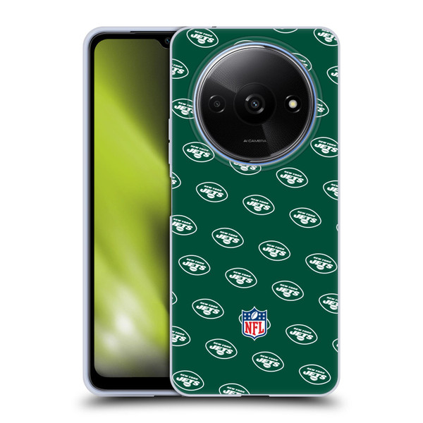 NFL New York Jets Artwork Patterns Soft Gel Case for Xiaomi Redmi A3