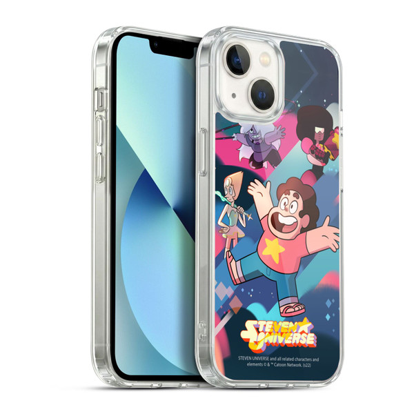Steven Universe Graphics Characters Soft Gel Case for Apple iPhone 13