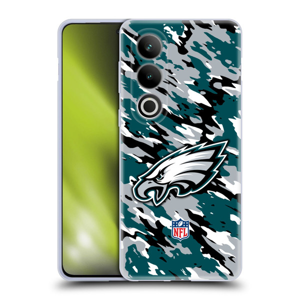 NFL Philadelphia Eagles Logo Camou Soft Gel Case for OPPO OnePlus Ace 3V 5G