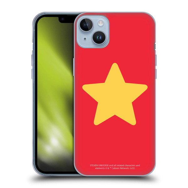 Steven Universe Graphics Logo Soft Gel Case for Apple iPhone 14 Plus