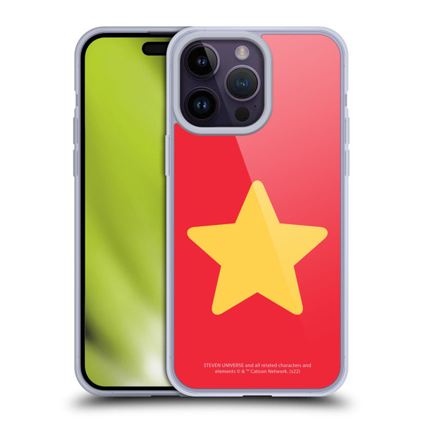Steven Universe Graphics Logo Soft Gel Case for Apple iPhone 14 Pro Max