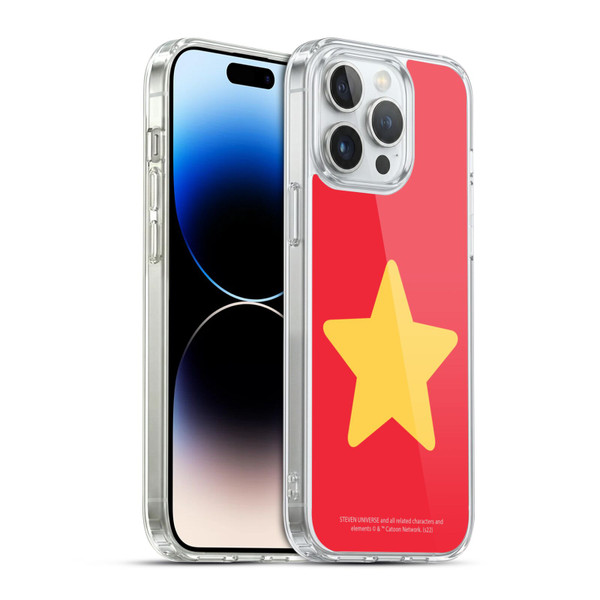 Steven Universe Graphics Logo Soft Gel Case for Apple iPhone 14 Pro Max & MagSafe