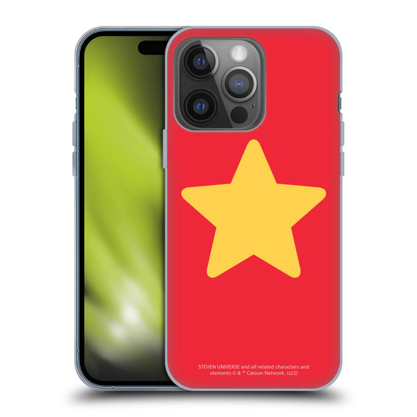 Steven Universe Graphics Logo Soft Gel Case for Apple iPhone 14 Pro