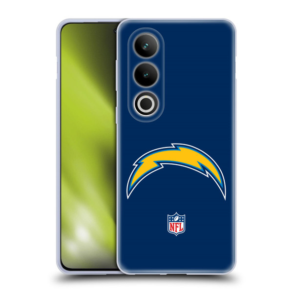 NFL Los Angeles Chargers Logo Plain Soft Gel Case for OPPO OnePlus Ace 3V 5G