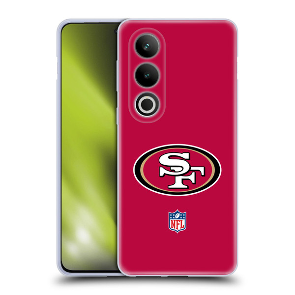 NFL San Francisco 49Ers Logo Plain Soft Gel Case for OPPO OnePlus Ace 3V 5G
