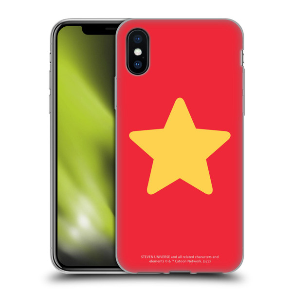 Steven Universe Graphics Logo Soft Gel Case for Apple iPhone X / iPhone XS