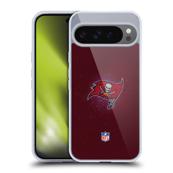 NFL Tampa Bay Buccaneers Artwork LED Soft Gel Case for Google Pixel 9 Pro XL