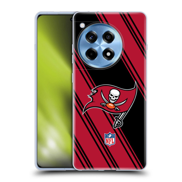 NFL Tampa Bay Buccaneers Artwork Stripes Soft Gel Case for OPPO OnePlus Ace 3 5G