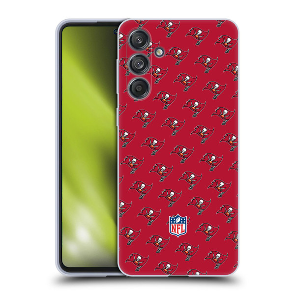NFL Tampa Bay Buccaneers Artwork Patterns Soft Gel Case for Samsung Galaxy M55 5G