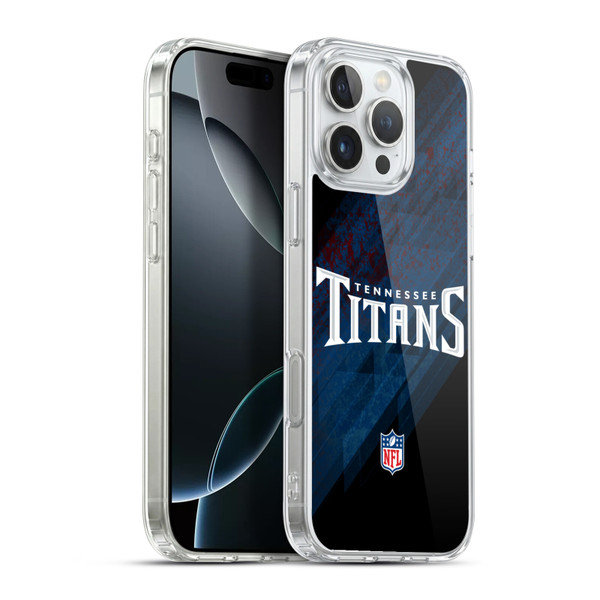 NFL Tennessee Titans Logo Blur Soft Gel Case for Apple iPhone 16 Pro Max & MagSafe