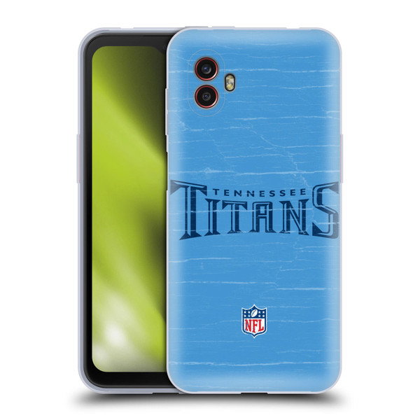 NFL Tennessee Titans Logo Distressed Look Soft Gel Case for Samsung Galaxy Xcover6 Pro/Pro2