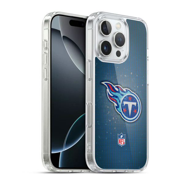 NFL Tennessee Titans Artwork LED Soft Gel Case for Apple iPhone 16 Pro & MagSafe