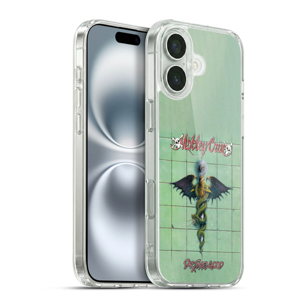 Motley Crue Albums Dr. Feelgood Soft Gel Case for Apple iPhone 16 Plus & MagSafe