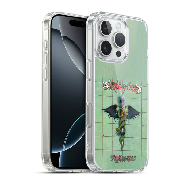 Motley Crue Albums Dr. Feelgood Soft Gel Case for Apple iPhone 16 Pro & MagSafe
