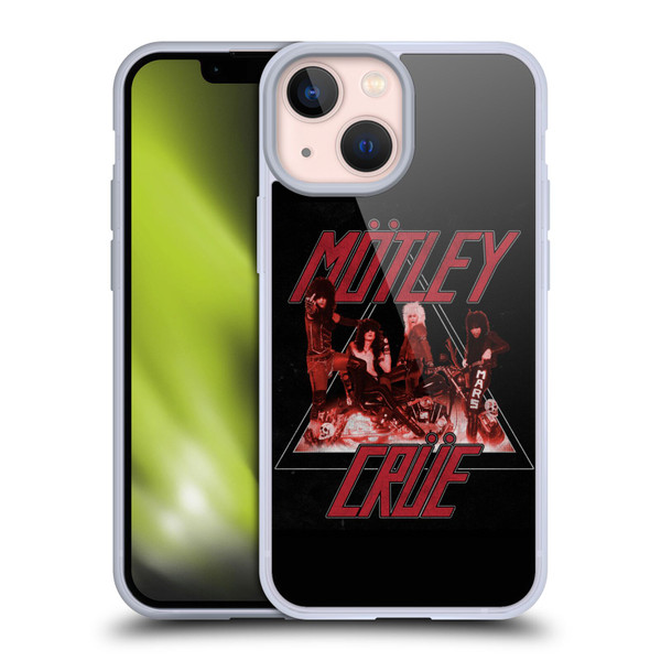 Motley Crue Key Art Too Fast Soft Gel Case for Apple iPhone 13 Mini