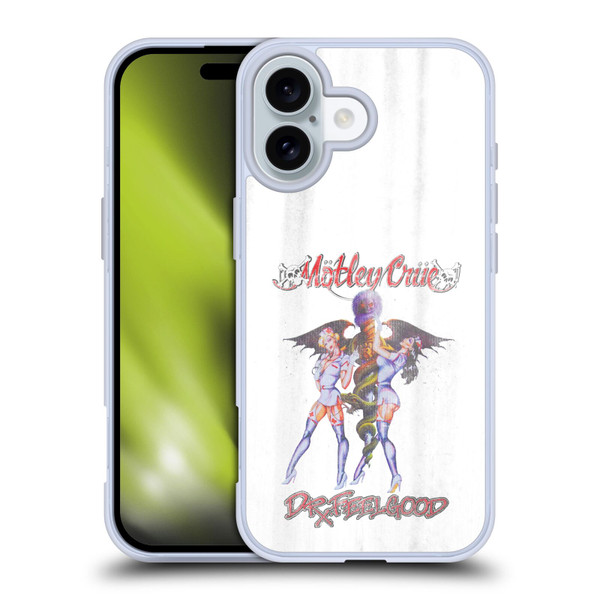 Motley Crue Key Art Dr. Feelgood Vintage Soft Gel Case for Apple iPhone 16