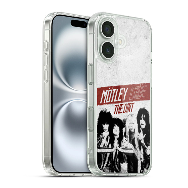 Motley Crue Key Art The Dirt Soft Gel Case for Apple iPhone 16 & MagSafe
