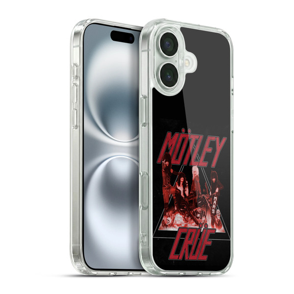 Motley Crue Key Art Too Fast Soft Gel Case for Apple iPhone 16 Plus & MagSafe