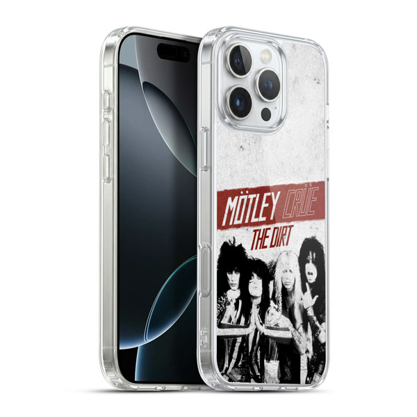 Motley Crue Key Art The Dirt Soft Gel Case for Apple iPhone 16 Pro Max & MagSafe