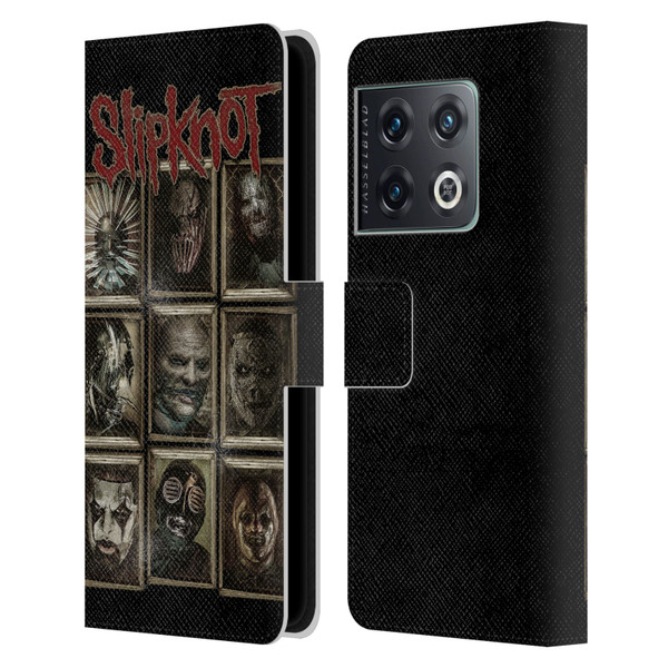 Slipknot Key Art Covered Faces Leather Book Wallet Case Cover For OnePlus 10 Pro